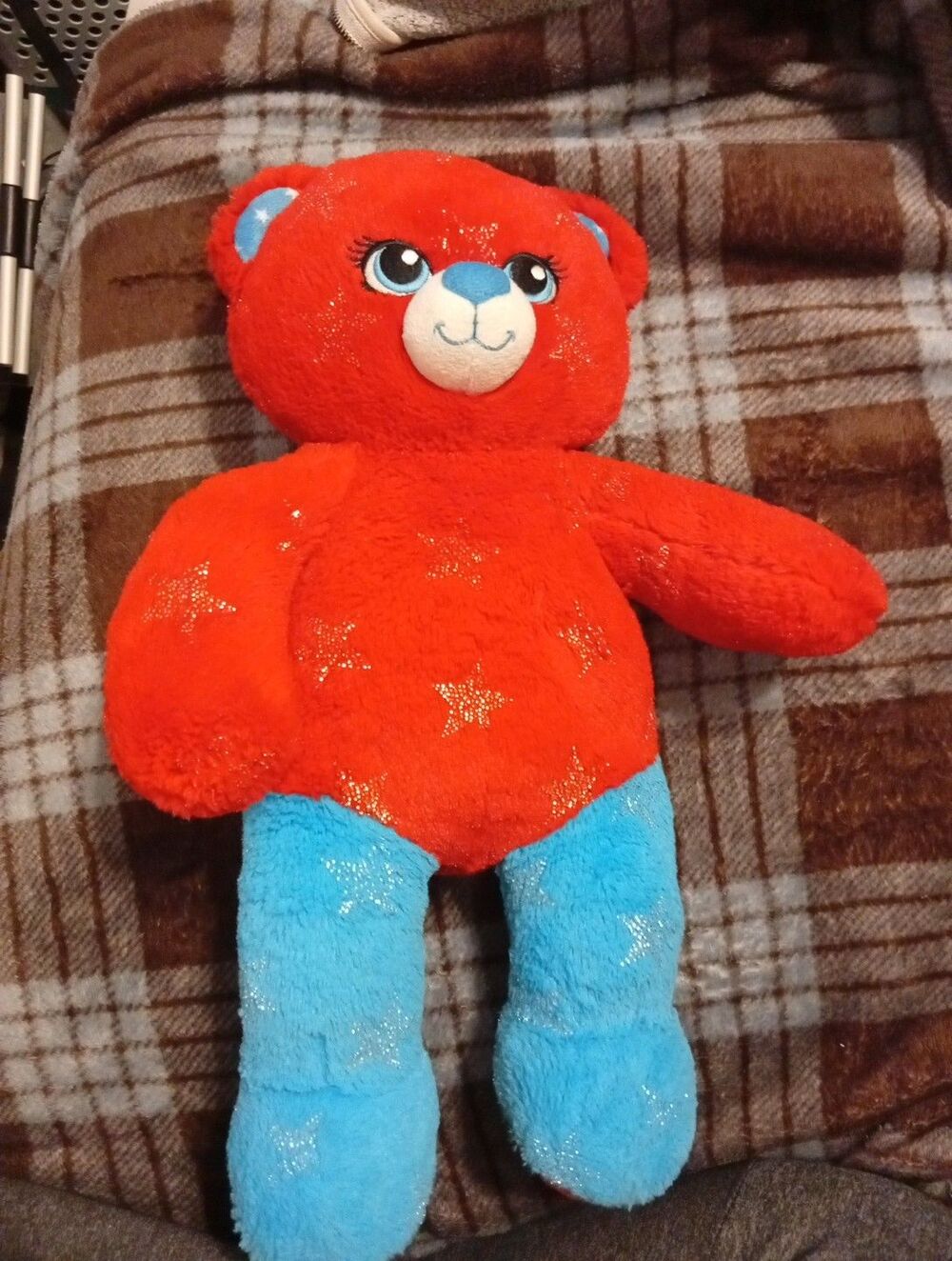 Build A Bear Workshop Warrior Wonder Woman Teddy Shiny Stars